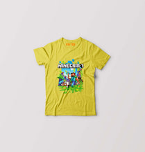 Load image into Gallery viewer, Minecraft Kids T-Shirt for Boy/Girl-Yellow-Ektarfa.online