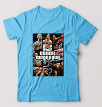 Load image into Gallery viewer, Conor McGregor UFC T-Shirt for Men-Light Blue-Ektarfa.online