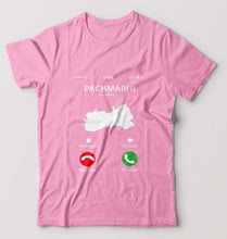 Load image into Gallery viewer, Pachmarhi Calling T-Shirt for Men-Light Baby Pink-Ektarfa.online