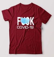 Load image into Gallery viewer, Covid 19 T-Shirt for Men-Maroon-Ektarfa.online
