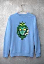 Load image into Gallery viewer, Weed Monster Unisex Sweatshirt for Men/Women-Baby Blue-Ektarfa.online