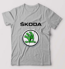 Load image into Gallery viewer, Skoda T-Shirt for Men-Grey Melange-Ektarfa.online