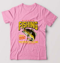 Load image into Gallery viewer, Fishing T-Shirt for Men-Light Baby Pink-Ektarfa.online