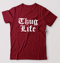 Load image into Gallery viewer, Thug Life 2Pac T-Shirt for Men-Maroon-Ektarfa.online