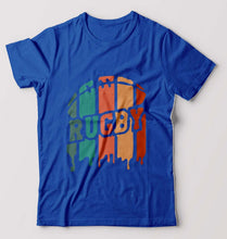 Load image into Gallery viewer, Rugby T-Shirt for Men-Royal Blue-Ektarfa.online