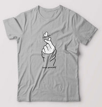 Load image into Gallery viewer, Love Yourself T-Shirt for Men-Grey Melange-Ektarfa.online