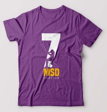 Load image into Gallery viewer, MS Dhoni (MSD) T-Shirt for Men-Purple-Ektarfa.online