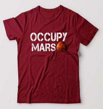 Load image into Gallery viewer, Occupy Mars Elon Musk T-Shirt for Men-Maroon-Ektarfa.online