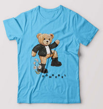 Load image into Gallery viewer, Domrebel Taddy T-Shirt for Men-Light Blue-Ektarfa.online