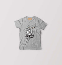 Load image into Gallery viewer, Rabbit Bunny Kids T-Shirt for Boy/Girl-Grey-Ektarfa.online