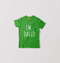 Load image into Gallery viewer, Schitts Creek EW David Kids T-Shirt for Boy/Girl-Flag Green-Ektarfa.online