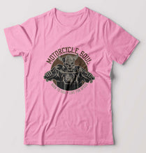 Load image into Gallery viewer, Motercycle Born To Ride T-Shirt for Men-Light Baby Pink-Ektarfa.online