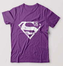 Load image into Gallery viewer, Superman Superhero T-Shirt for Men-Purple-Ektarfa.online