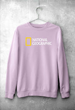 Load image into Gallery viewer, National Geographic Unisex Sweatshirt for Men/Women-Light Pink-Ektarfa.online