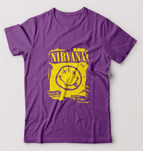 Load image into Gallery viewer, Nirvana T-Shirt for Men-Purple-Ektarfa.online