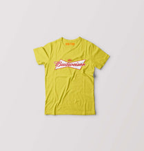 Load image into Gallery viewer, Budweiser Kids T-Shirt for Boy/Girl-Yellow-Ektarfa.online