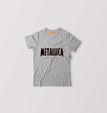 Load image into Gallery viewer, Metallica Kids T-Shirt for Boy/Girl-Grey-Ektarfa.online