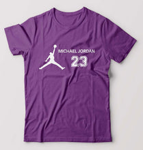 Load image into Gallery viewer, Michael Jordan T-Shirt for Men-Purple-Ektarfa.online
