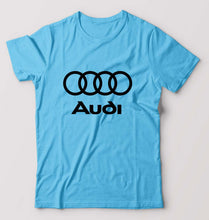 Load image into Gallery viewer, Audi T-Shirt for Men-Light Blue-Ektarfa.online