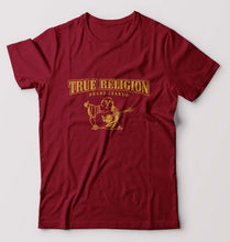 Load image into Gallery viewer, True Religion T-Shirt for Men-Maroon-Ektarfa.online