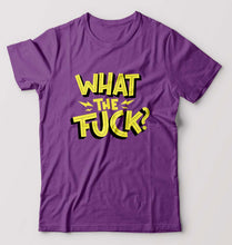 Load image into Gallery viewer, What The Fuck T-Shirt for Men-Purpul-Ektarfa.online