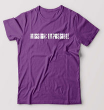 Load image into Gallery viewer, Mission Impossible (MI) T-Shirt for Men-Purple-Ektarfa.online