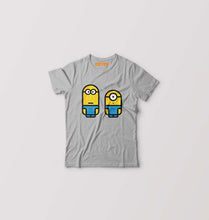 Load image into Gallery viewer, Minion Illustrator Kids T-Shirt for Boy/Girl-Grey-Ektarfa.online