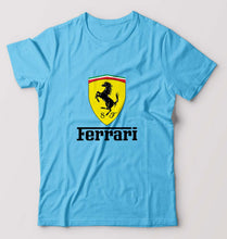 Load image into Gallery viewer, Ferrari T-Shirt for Men-Light Blue-Ektarfa.online
