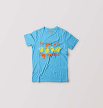 Load image into Gallery viewer, Partying With My Peeps Kids T-Shirt for Boy/Girl-Light Blue-Ektarfa.online