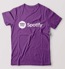 Load image into Gallery viewer, Spotify T-Shirt for Men-Purple-Ektarfa.online