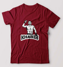Load image into Gallery viewer, Khabib Nurmagomedov T-Shirt for Men-Maroon-Ektarfa.online