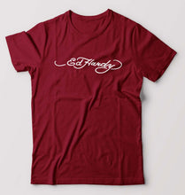 Load image into Gallery viewer, Ed Hardy T-Shirt for Men-Maroon-Ektarfa.online