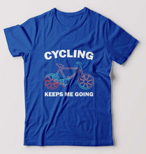 Load image into Gallery viewer, Cycling T-Shirt for Men-Royal Blue-Ektarfa.online