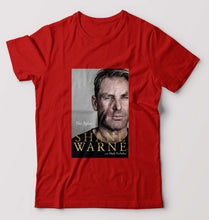 Load image into Gallery viewer, Shane Warne T-Shirt for Men-Red-Ektarfa.online