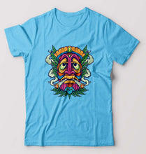 Load image into Gallery viewer, Weed Joint Stoned T-Shirt for Men-Light Blue-Ektarfa.online