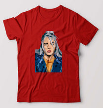 Load image into Gallery viewer, Billie Eilish T-Shirt for Men-Red-Ektarfa.online