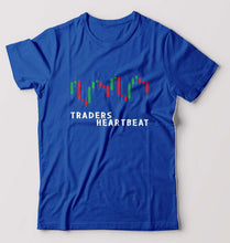 Load image into Gallery viewer, Trader Share Market T-Shirt for Men-Royal Blue-Ektarfa.online