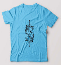 Load image into Gallery viewer, The Rings of Power T-Shirt for Men-Light Blue-Ektarfa.online