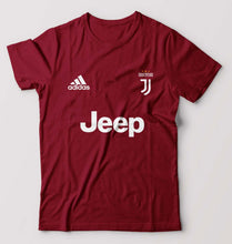 Load image into Gallery viewer, Juventus F.C. 2021-22 T-Shirt for Men-Maroon-Ektarfa.online