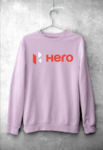 Load image into Gallery viewer, Hero MotoCorp Unisex Sweatshirt for Men/Women-Light Pink-Ektarfa.online