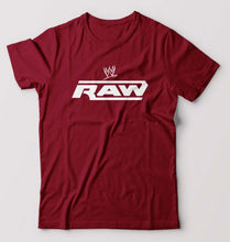 Load image into Gallery viewer, WWE RAW T-Shirt for Men-Maroon-Ektarfa.online