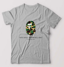 Load image into Gallery viewer, A Bathing Ape T-Shirt for Men-Grey Melange-Ektarfa.online
