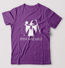 Load image into Gallery viewer, Table Tennis (TT) Wizard T-Shirt for Men-Purple-Ektarfa.online