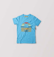 Load image into Gallery viewer, Drummer Dad Kids T-Shirt for Boy/Girl-Light Blue-Ektarfa.online