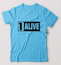 Load image into Gallery viewer, PUBG 1 Alive T-Shirt for Men-Light Blue-Ektarfa.online