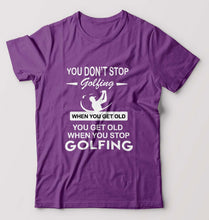 Load image into Gallery viewer, Golf T-Shirt for Men-Purple-Ektarfa.online