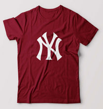 Load image into Gallery viewer, New York Yankees T-Shirt for Men-Maroon-Ektarfa.online