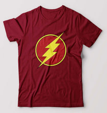 Load image into Gallery viewer, Flash Superhero T-Shirt for Men-Maroon-Ektarfa.online