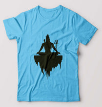 Load image into Gallery viewer, Mahakal Mahadev Bholenath Shiva Shivji T-Shirt for Men-Light Blue-Ektarfa.online