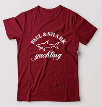 Load image into Gallery viewer, Paul & Shark T-Shirt for Men-Maroon-Ektarfa.online